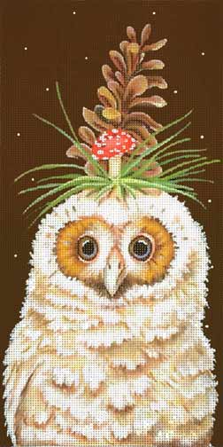 Owlet with Pinecone Hat VS129-B
