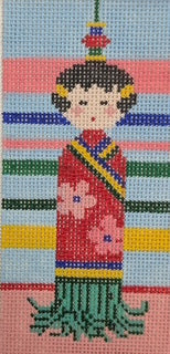 Asian Tassel Doll