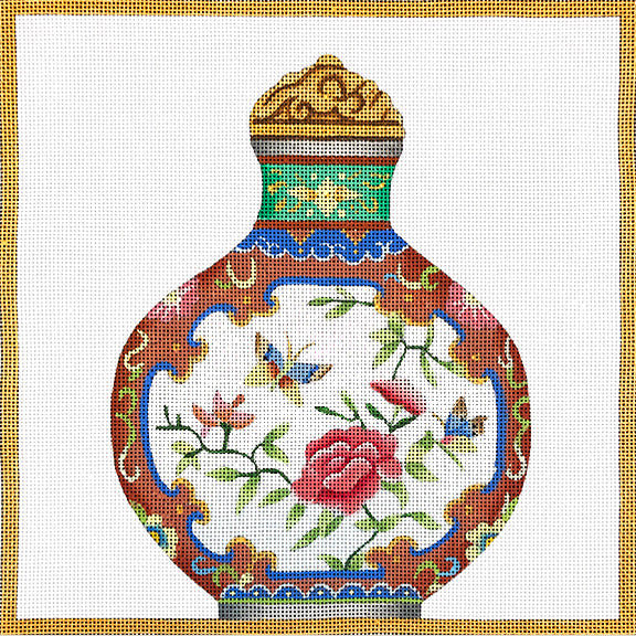 Red Snuff Bottle 2216-B