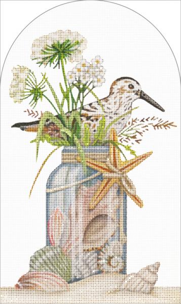 Seashell Jar Dome MLT721