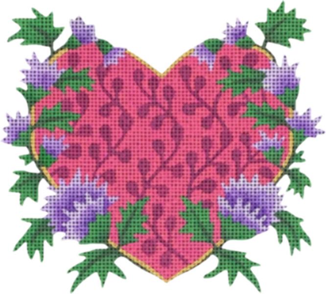 Thistle Vine Heart 2283-A