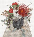 Floral Sheep MLT690