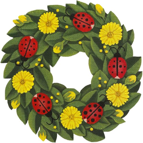 Lady Bug Wreath 2332