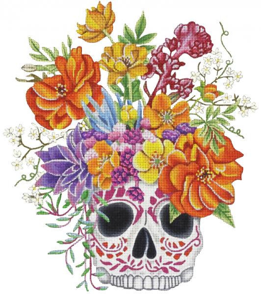 Skull Bouquet MLT722