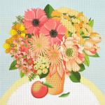 Peach Bouquet 1818