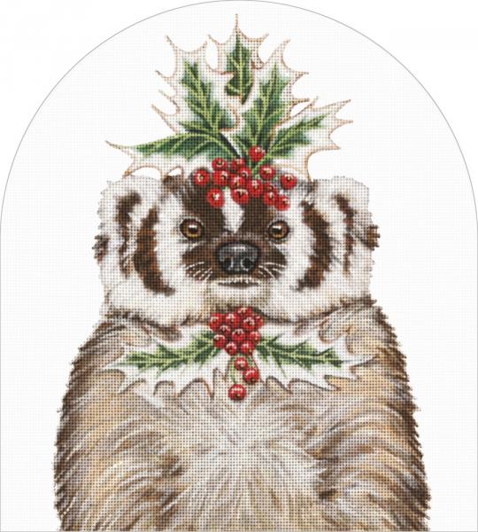Bertram - Christmas Badger VS404-C