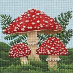 Amanita Mushrooms 2337-A