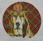 Cowboy Bassett Hound 327