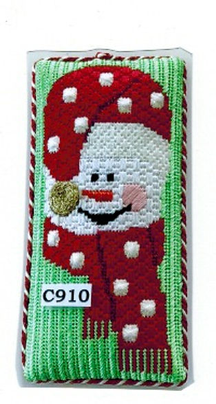 Red Scarf Snow Girl C910