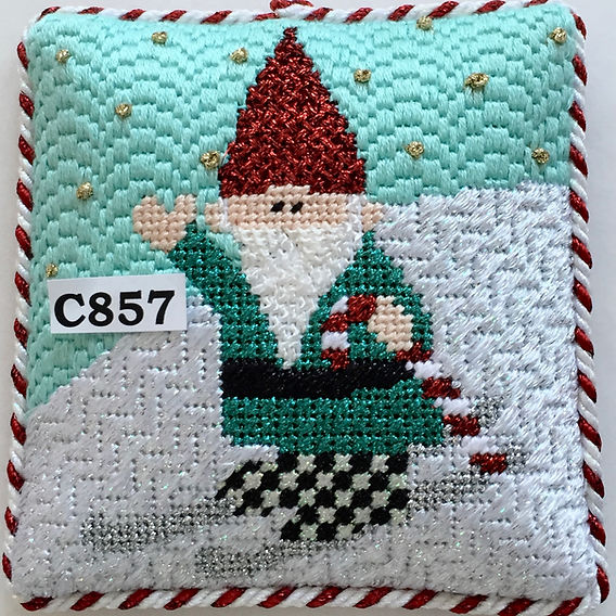 Skiing Gnome C857