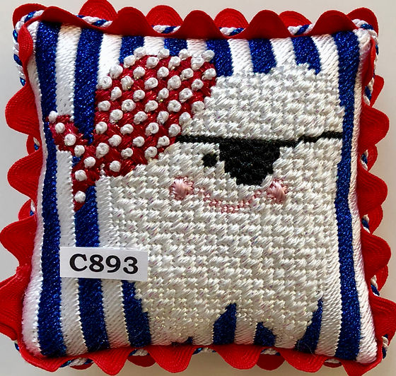 Pirate Tooth Fairy Pillow C893