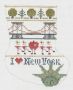 Mini - Sock Ornament: I Love New York PT357NY
