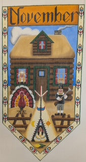 November Banner Thanksgiving Cottage RWD 529K