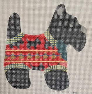 Christmas Scottie DGS7