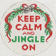 Christmas Ornament – Keep Calm & Jingle On XM-152