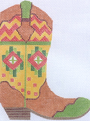 Cowgirl Boot – Zigzag Southwestern (Pointing Right) CB-07R