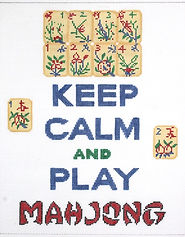 “Keep Calm & Play Mahjong” SS-233