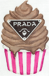 Mini Designer Dessert – Prada Ice Mile High Cocoa Cupcake OM-442
