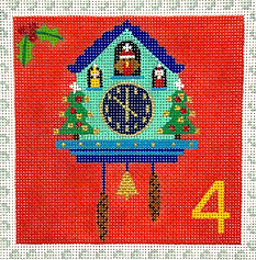 Advent Around The World Stamp #4 – Germany – Cuckoo Clock KH-PL-04
