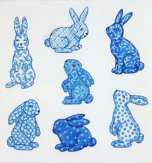 China Bunnies – Blues JB-PL-11