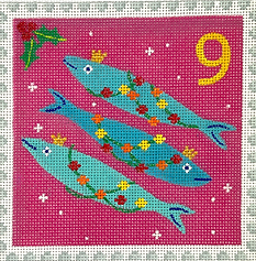 Advent Around The World Stamp #9 – Portugal – Three Fishes KH-PL-09