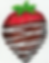 Mini//Bag Charm – Chocolate Covered Strawberry OM-484