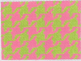 Planet Earth Insert – Houndstooth – Hot Pink & Lime INSPCC-26