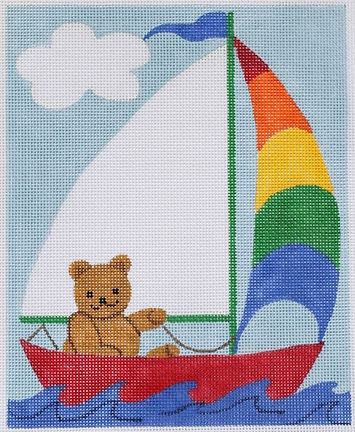 Birth Announcement – Sailing Teddy On 18 Mesh BA-03-18