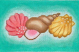 Planet Earth Passport Cover Insert – Mixed Shells On Caribbean INSPPP-37