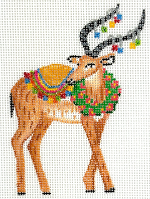 Party Animal Impala w/ Floral Wreath & Pompoms LB-OM-04