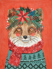 Christmas Squad – Fox On Tomato Red MIAC-PL-01