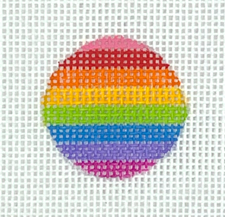 Planet Earth Key Ring Insert – Rainbow Stripes PKR-15