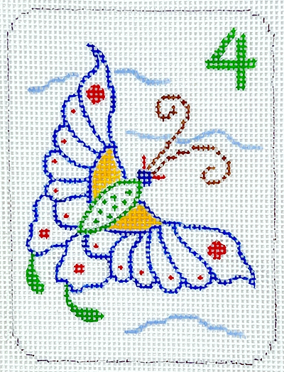 Mini Mahjong Tile – Butterfly OM-371