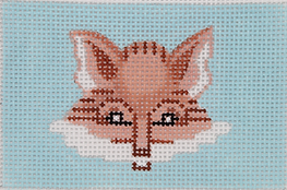 Planet Earth Insert – Fox Head On Light Blue INSPCC-03