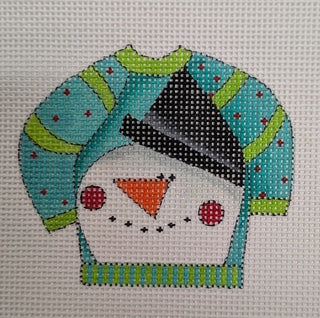 Snowman Face Ugly Sweater SC101