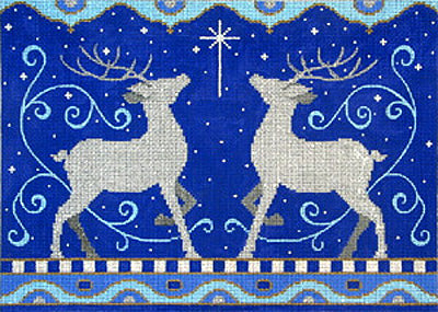 2 Reindeer-Blue 7231