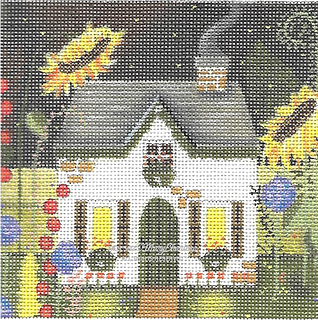 Folk Art Square: Fairy House MCFS02