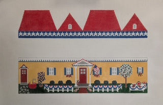 Red Roof Hinged House 3D LB70