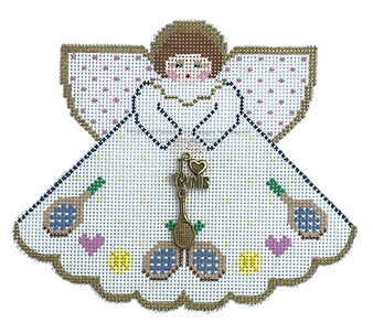 Angel with Charms: Tennis is a Game of Love (White) PP996AB
