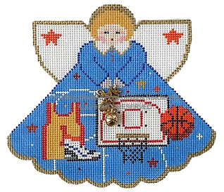 Angel with Charms: Basketball Star (Blue) PP996BU