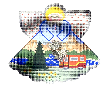 Angel with Charms: Me and My RV (Green) PP996DG