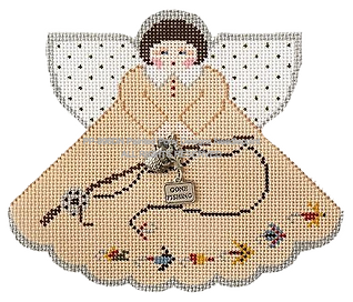 Angel with Charms: Fly Fishing (Tan) PP996DN
