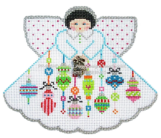 Angel with Charms: Ornament Collection (White) PP996HD