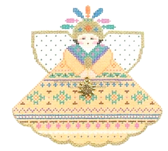 Angel with Charms: Aztec Princess (Pale Multi) PP996KA