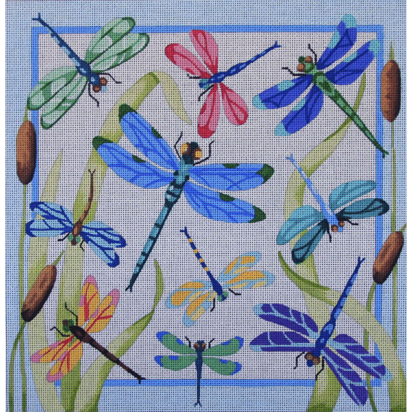 Dragonfly Pillow 1411