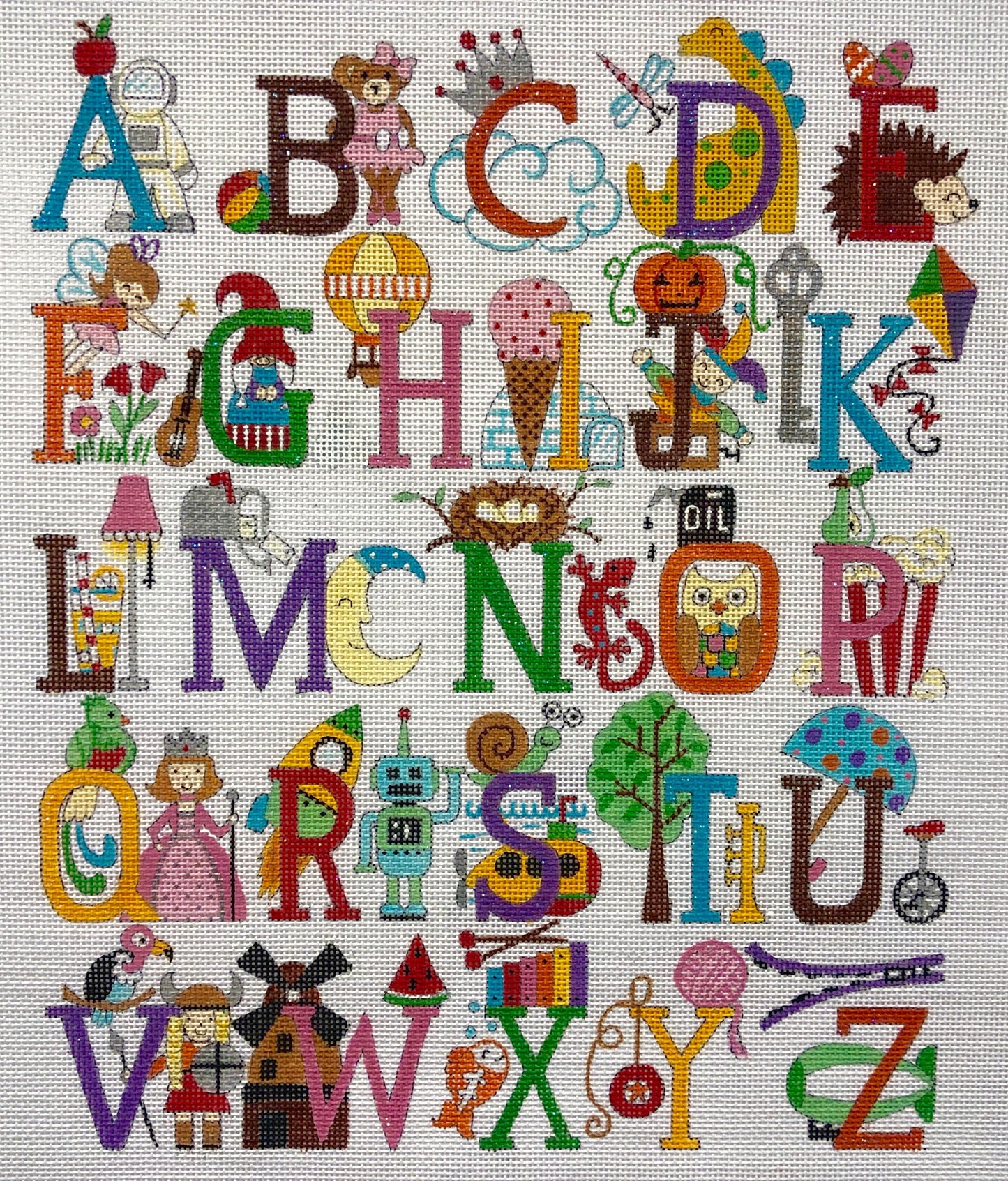 Upper Case Alphabet 3092