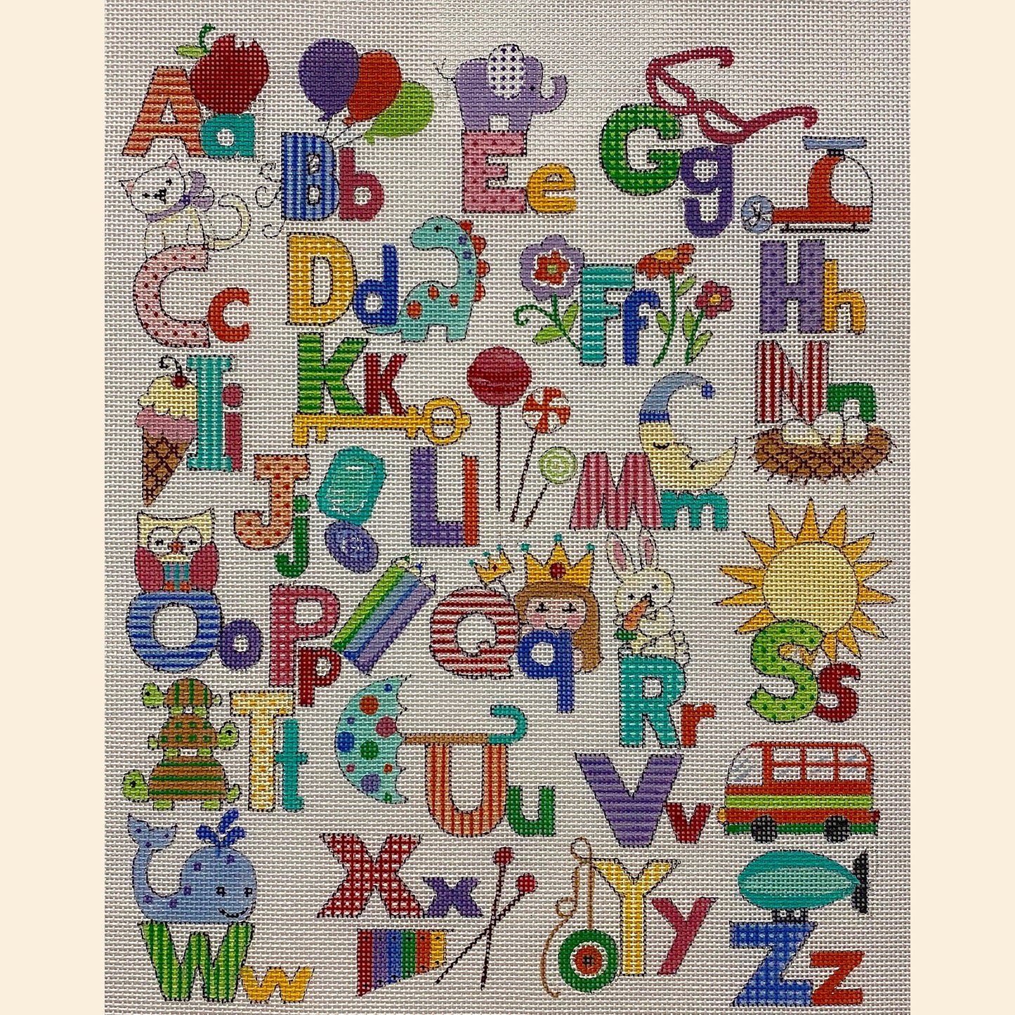 Upper & Lower Case Alphabet 3095