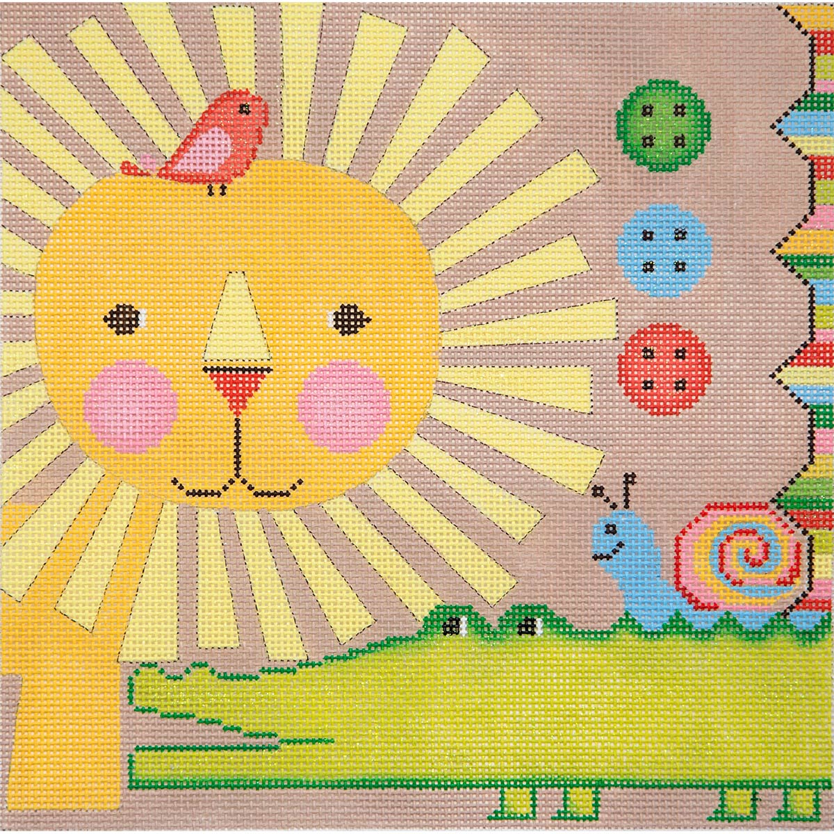 Lion/Alligator Birth Announcement 3677