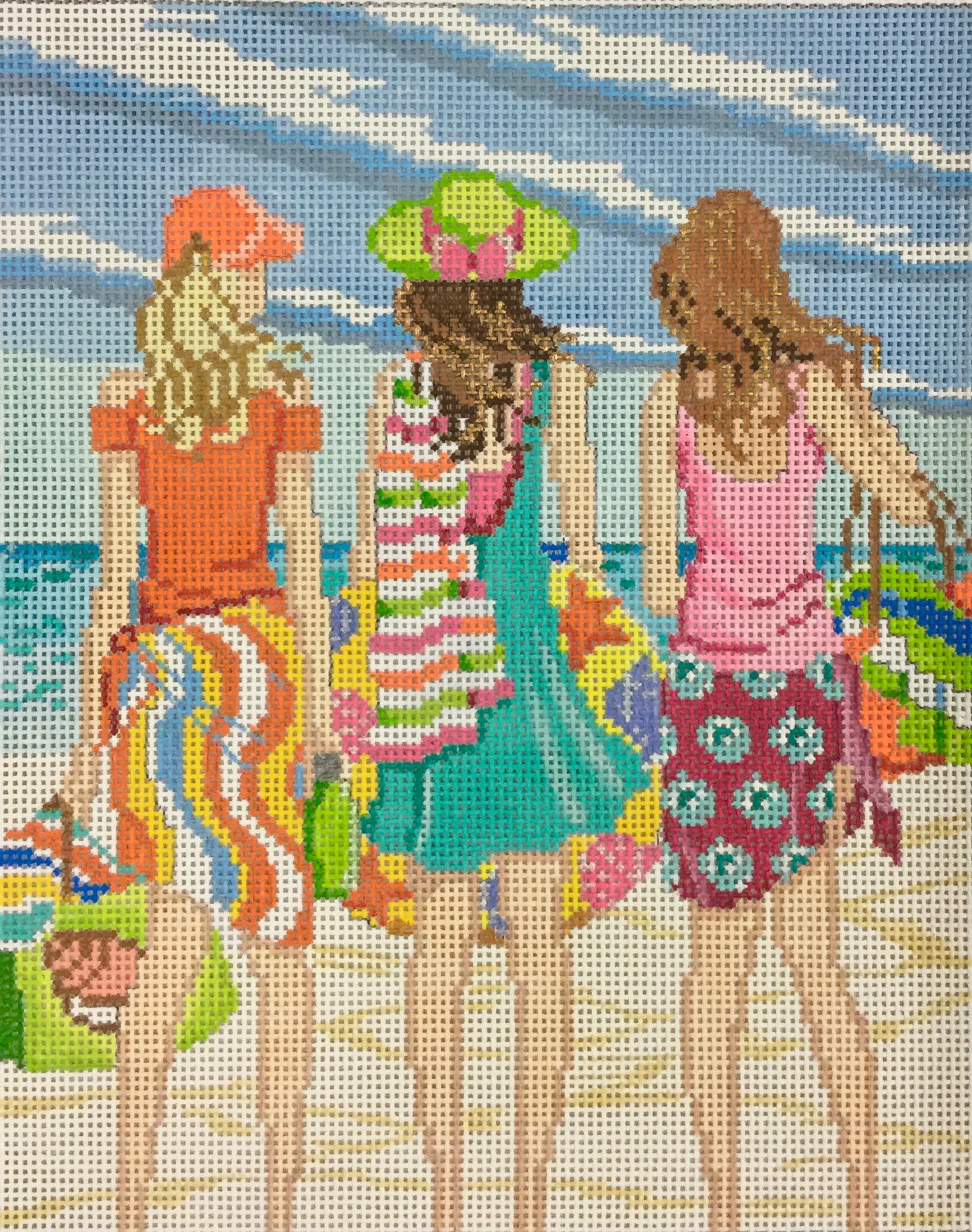 Three Girls In Summer 4150