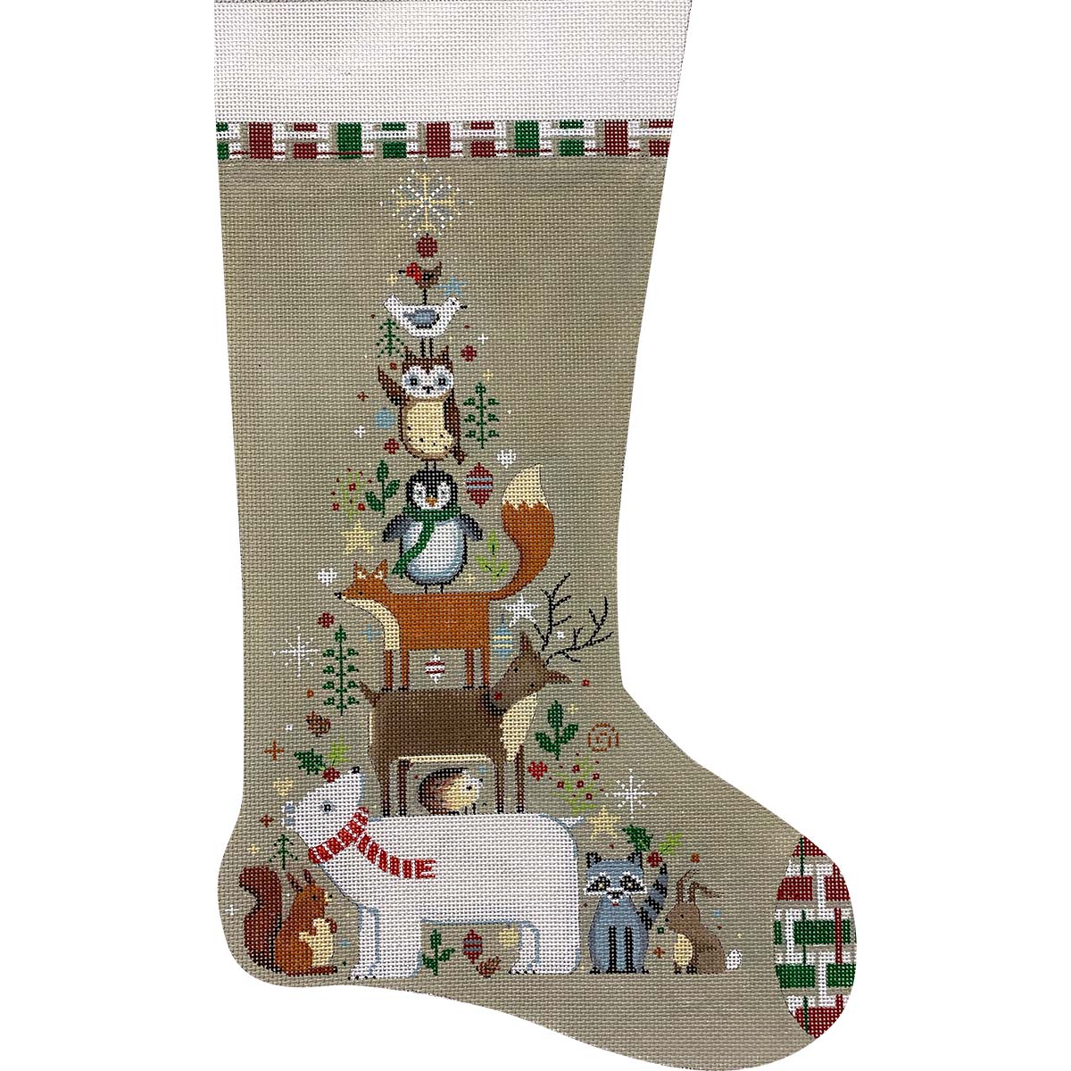 Stacked Animals Stocking 4341